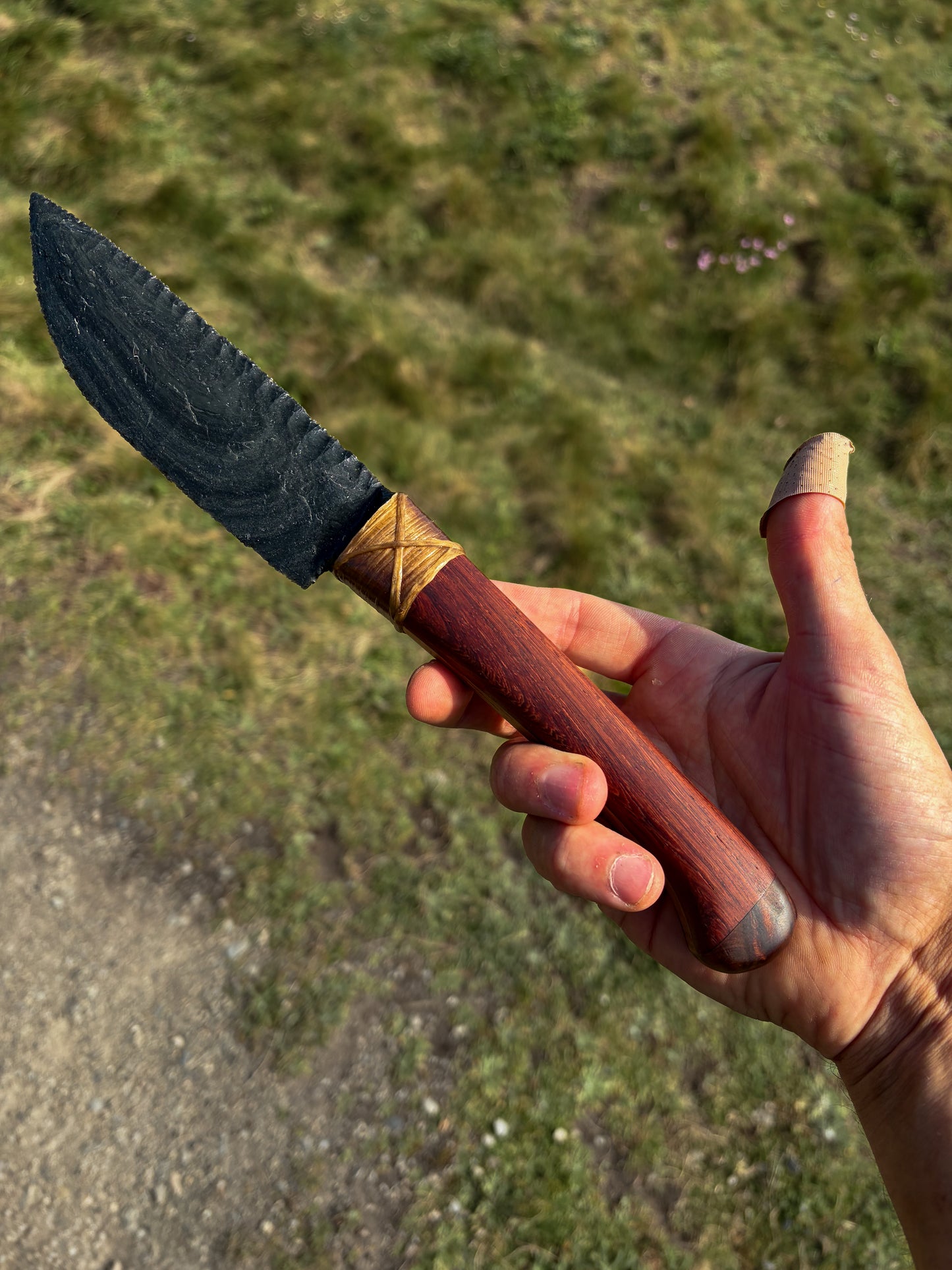 Lithic Trinity Set #001 Green Sheen Obsidian
